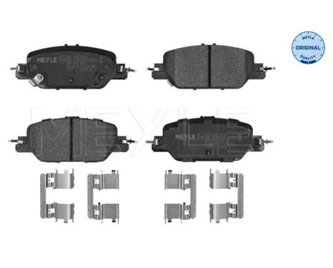 Brake pad set, disc brake 025 228 5216 Meyle, Image 2