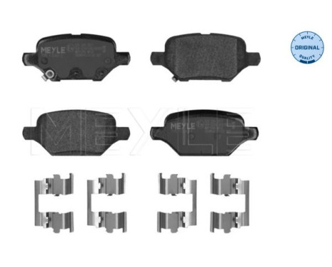 Brake pad set, disc brake 025 229 3017 Meyle, Image 3