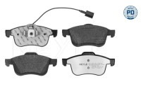Brake pad set, disc brake 025 247 2720/PD Meyle