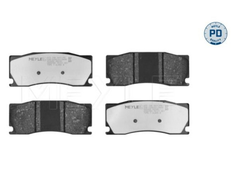 Brake pad set, disc brake 025 248 5017/PD Meyle