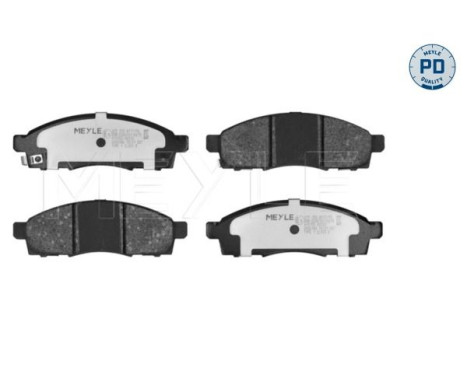 Brake pad set, disc brake 025 250 8717/PD Meyle