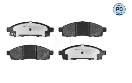 Brake pad set, disc brake 025 250 8717/PD Meyle
