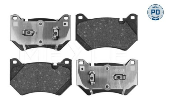 Brake pad set, disc brake 025 261 9616/PD Meyle