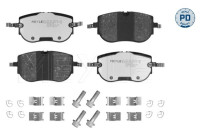 Brake pad set, disc brake 025 264 1616/PD Meyle
