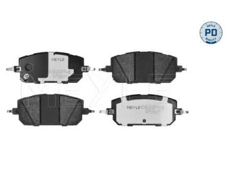 Brake pad set, disc brake 025 265 0616/PD Meyle