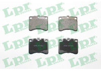 Brake pad set, disc brake 05P056 Lpr
