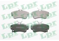 Brake Pad Set, disc brake 05P1061 Lpr