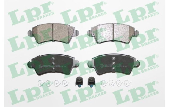 Brake Pad Set, disc brake 05P1105 Lpr