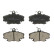 Brake Pad Set, disc brake 05P1107 Lpr