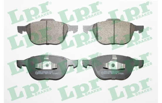 Brake Pad Set, disc brake 05P1190 Lpr