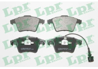 Brake Pad Set, disc brake 05P1205 Lpr