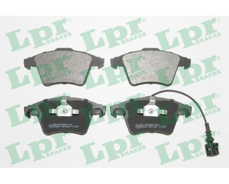 Brake Pad Set, disc brake 05P1205 Lpr