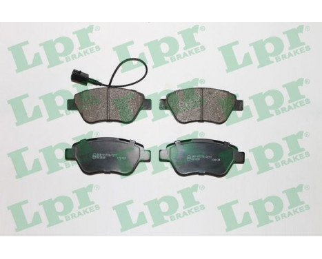 Brake Pad Set, disc brake 05P1225 Lpr