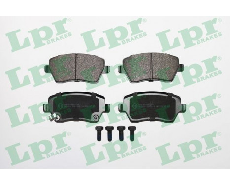 Brake Pad Set, disc brake 05P1229 Lpr