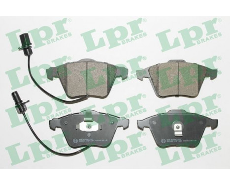 Brake Pad Set, disc brake 05P1230 Lpr