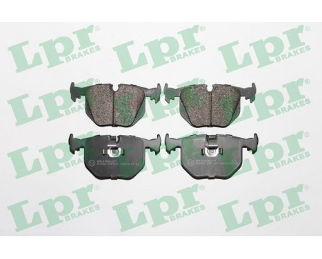 Brake Pad Set, disc brake 05P1231 Lpr