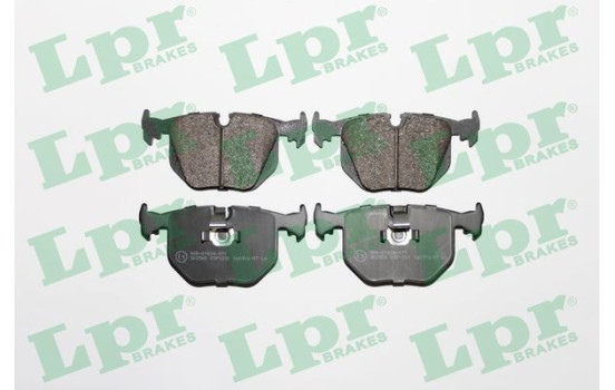 Brake Pad Set, disc brake 05P1231 Lpr