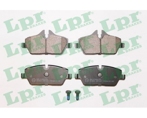 Brake Pad Set, disc brake 05P1241 Lpr