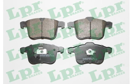 Brake Pad Set, disc brake 05P1244 Lpr