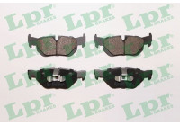 Brake pad set, disc brake 05P1252 Lpr