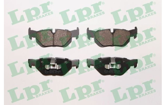 Brake pad set, disc brake 05P1252 Lpr