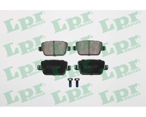 Brake pad set, disc brake 05P1272 Lpr