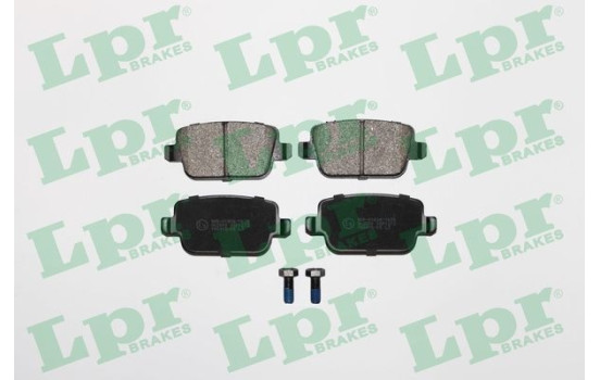 Brake pad set, disc brake 05P1272 Lpr