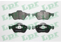 Brake Pad Set, disc brake 05P1279 Lpr