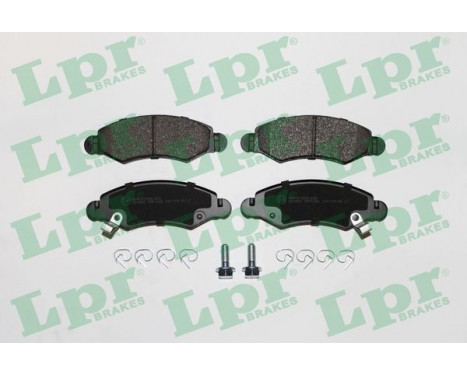 Brake Pad Set, disc brake 05P1280 Lpr