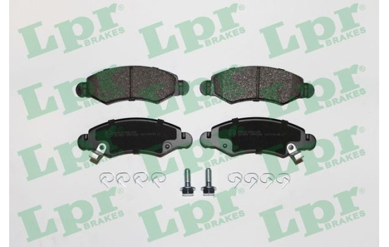 Brake Pad Set, disc brake 05P1280 Lpr