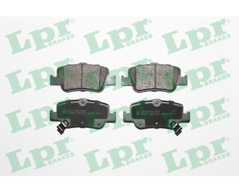 Brake pad set, disc brake 05P1315 Lpr
