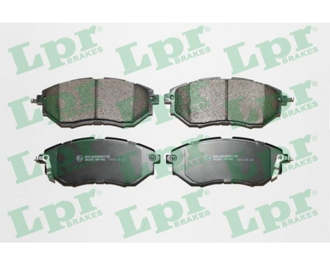 Brake Pad Set, disc brake 05P1402 Lpr