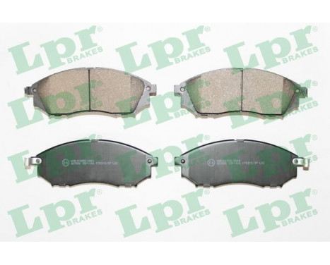 Brake Pad Set, disc brake 05P1406 Lpr