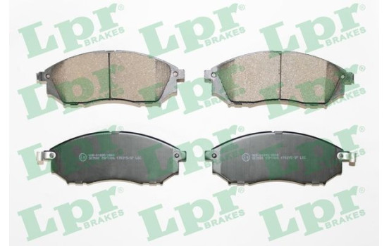 Brake Pad Set, disc brake 05P1406 Lpr