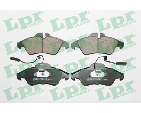 Brake Pad Set, disc brake 05P1469 Lpr