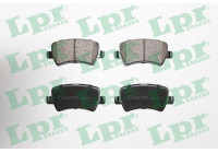 Brake Pad Set, disc brake 05P1474 Lpr