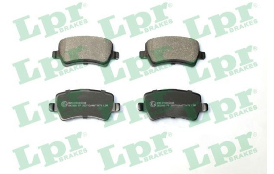 Brake Pad Set, disc brake 05P1474 Lpr