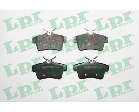 Brake Pad Set, disc brake 05P1567 Lpr