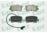 Brake Pad Set, disc brake 05P1578 Lpr