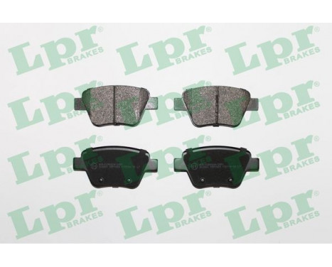 Brake Pad Set, disc brake 05P1608 Lpr