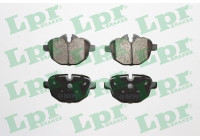 Brake Pad Set, disc brake 05P1618 Lpr