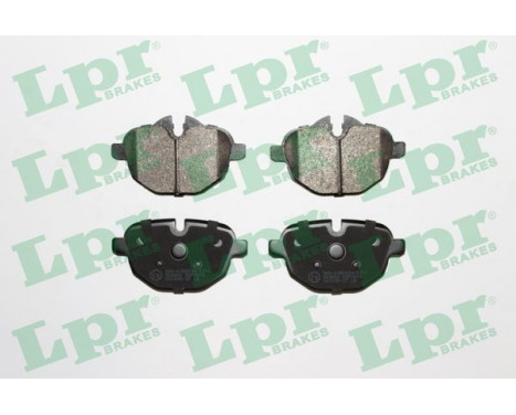 Brake Pad Set, disc brake 05P1618 Lpr