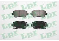 Brake Pad Set, disc brake 05P1621 Lpr