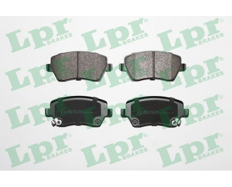 Brake Pad Set, disc brake 05P1621 Lpr