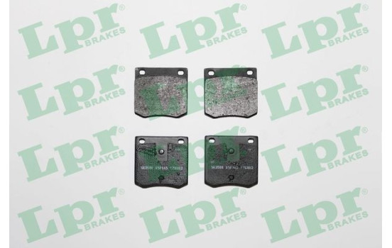 Brake pad set, disc brake 05P165 Lpr