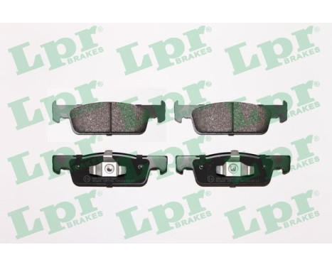 Brake pad set, disc brake 05P1702 Lpr