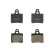 Brake Pad Set, disc brake 05P194 Lpr