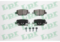 Brake Pad Set, disc brake 05P1951 Lpr