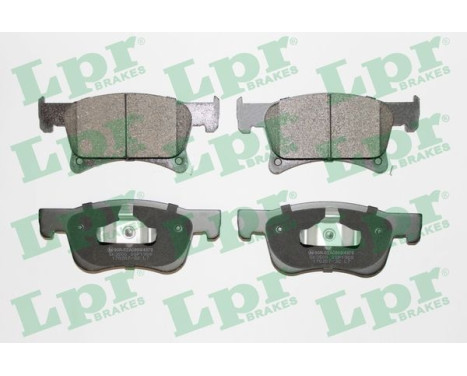 Brake pad set, disc brake 05P1958 Lpr