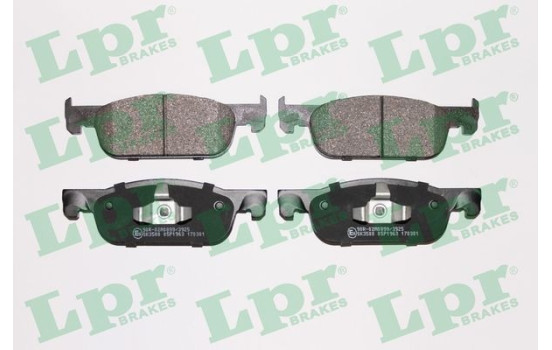 Brake Pad Set, disc brake 05P1963 Lpr